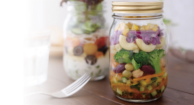 見た目も鮮やかでおしゃれな『パワーサラダ』