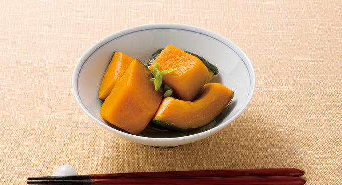八宝だしレシピ~かぼちゃの煮物~