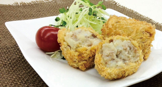 全部食べるだしパウダーレシピ～和風コロッケ～