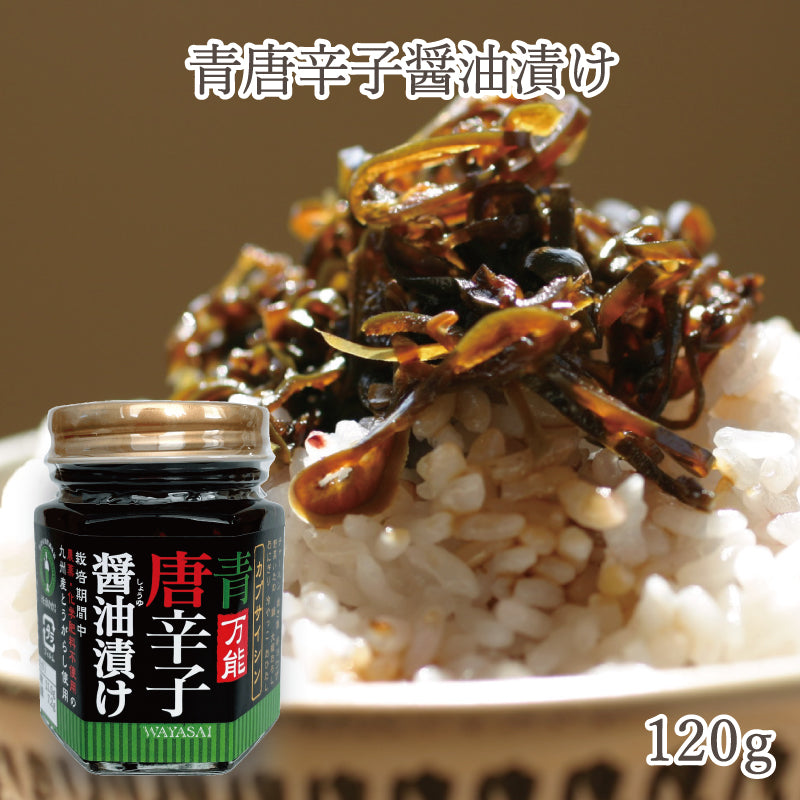 青唐辛子 醤油漬け