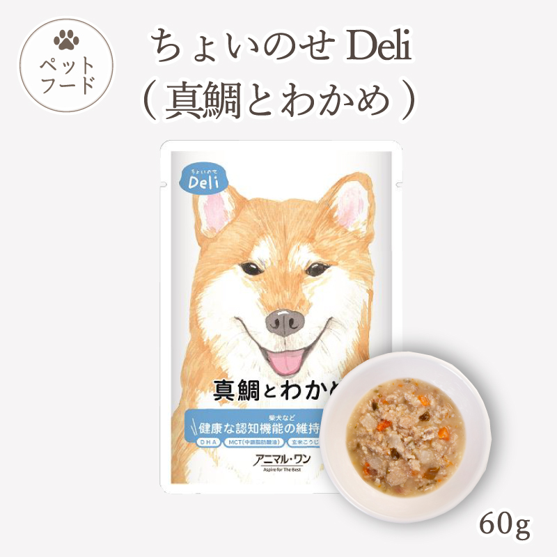 ちょいのせDeli（真鯛とわかめ）